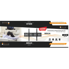 LIBOX LB-120 TV mount 2.16 m (85") Black tv állvány és fali konzol