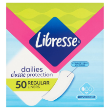 Libresse Dailies Classic Protection Regular tisztasági betét 50 db intim higiénia