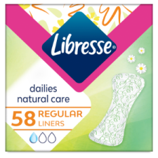 Libresse Dailies Natural Care tisztasági betét aloe vera és kamilla ki intim higiénia