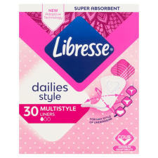Libresse Dailies Style Multistyle tisztasági betét 30 db intim higiénia