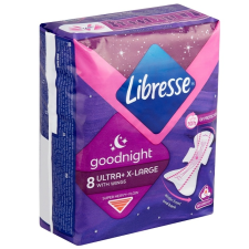 Libresse Egészségügyi betét 8db Ultra night extra intimhigiénia nőknek