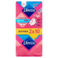 Libresse Ultra+ Deo szárnyas egészségügyi betét enyhén illatosított (2x10 db) intim higiénia