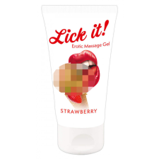  Lick it! - 2in1 ehető síkosító - eper (50ml) síkosító