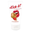 Lick-it Lick it! - 2in1 ehető síkosító - eper (50 ml)