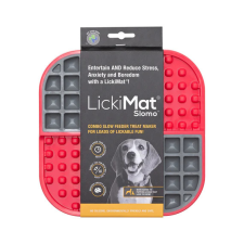  LickiMat® SLOMO ™- piros nyalótál kutyatál
