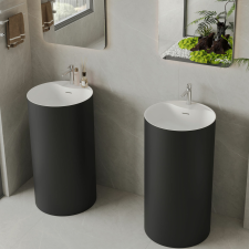  LIDA matt b&amp;amp;w szabadonálló mosdó kád, zuhanykabin