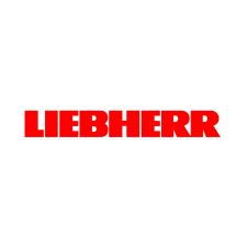 Liebherr matrica,piros,45cm x 6cm autó dekoráció