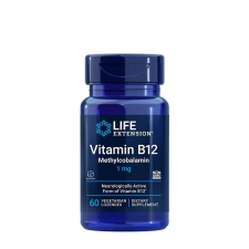 Life Extension B12-vitamin Methylcobalamin 1 mg szopogató (60 Szopogató Tabletta) vitamin és táplálékkiegészítő