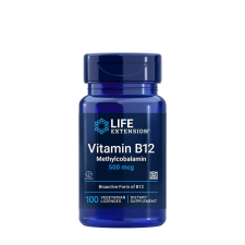 Life Extension B12-vitamin (Methylcobalamin) szopogató (100 Szopogató Tabletta) vitamin és táplálékkiegészítő