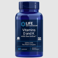 Life Extension D- és K-vitamin, 60 db, Life Extension vitamin és táplálékkiegészítő