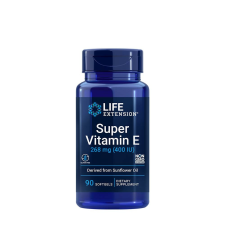 Life Extension E-vitamin (Biológiailag Jól Hasznosuló) 268 mg kapszula - Super Vitamin E (90 Lágykapszula) vitamin és táplálékkiegészítő