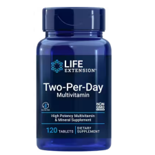 Life Extension Élethosszabbító napi két multivitamin, 120 tabletta vitamin és táplálékkiegészítő