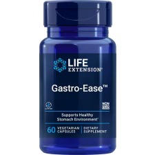 Life Extension Gastro-Ease™, Gyomortámogató, 60 Növényi Kapszula  Étrend-kiegészítő gyógyhatású készítmény
