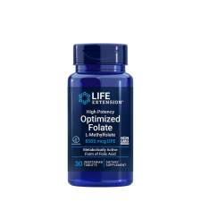 Life Extension High Potency Optimized Folate (30 Tabletta) gyógyhatású készítmény