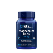 Life Extension Magnézium 500 mg (100 Veg Kapszula) vitamin és táplálékkiegészítő