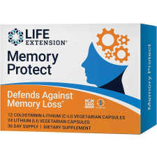 Life Extension Memory Protect, memóriavédelem, 36 növényi kapszula  Étrend-kiegészítő vitamin és táplálékkiegészítő