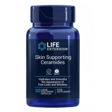 Life Extension Skin Supporting Ceramidok, egészséges bőr, 30 kapszula vitamin és táplálékkiegészítő