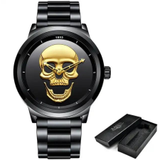 LIGE férfi karóra - 9876 + ajándék (17051) karóra