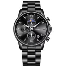 LIGE Titan Grip, fekete karóra