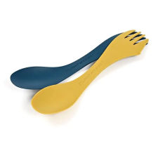 Light My Fire Spork medium 2-pack mustyyellow/hazyblue kemping felszerelés