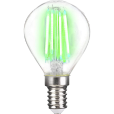 LightMe LED fényforrás E14 Csepp forma 4 W Zöld (LM85312) (LM85312) izzó