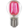 LightMe LED fényforrás E27 Csepp forma 4 W Piros (LM85314) (LM85314)