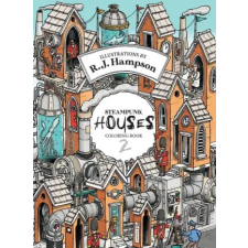 Lightning Source Inc Steampunk Houses 2 Colouring Book | R.J. Hampson egyéb könyv