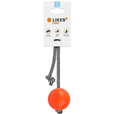  Liker narancssárga kötél labda kutyáknak (5 cm) játék kutyáknak
