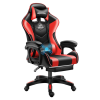 Likeregal 920 masszázs gamer szék lábtartóval piros - holm1009M