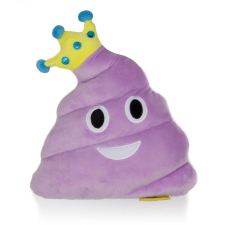 Lila kaki emoji párna lakástextília