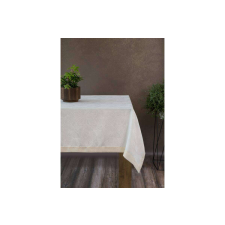 Lilian lurex asztalterítő Krém/arany 145x350 cm party kellék