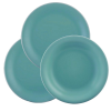 Lilien Tányérkészlet, 18 részes, Lilien Daisy, aquamarin