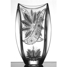 Liliom * Kristály Váza H 30,5 cm dekoráció