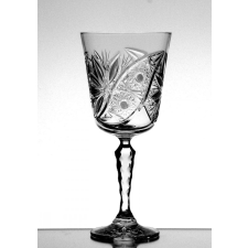  Liliom * Ólomkristály Nagy boros pohár 250 ml (Su14505) konyhai eszköz