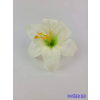 Liliom selyemvirág fej 11 cm - Krém