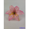 Liliom selyemvirág fej 11 cm - Rózsaszín