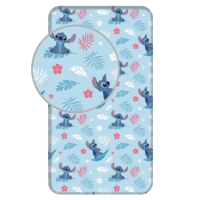 Lilo és Stitch A csillagkutya gumis lepedő blue 90x200 cm lakástextília