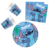 Lilo és Stitch Disney Lilo és Stitch, A csillagkutya party szett 23 cm-es tányérral 36 db-os (Angel)