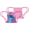 Lilo és Stitch Disney Lilo és Stitch, A csillagkutya Pink Planet sporttáska, tornazsák 40 cm