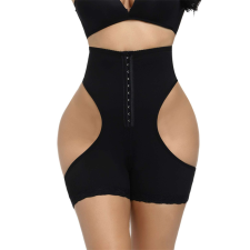 Lily modellező bugyi - push-up és fűző - Fekete - H-L, fekete kismama alsónemű