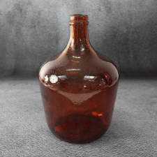  Lily üveg váza Piros 18x30 cm dekoráció