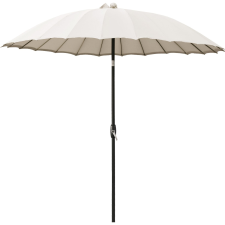  Limon napernyő 270 cm átmérő fehér hajtókarral kerti bútor