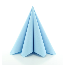  Linclass ünnepi szalvéták - Világoskék (Baby blue) / 40 x 40 cm / 50 db papírárú, csomagoló és tárolóeszköz