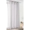 LINDER Függönyök és árnyékolók TOILE ASP.LIN Szürke 135x260 cm