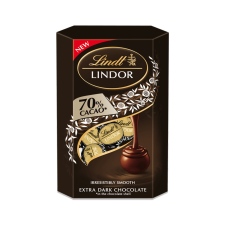 Lindor 70% Cacao étcsokoládé golyók díszdobozban 200g csokoládé és édesség