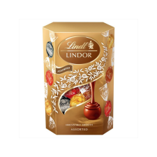 Lindor Assorted vegyes csokoládé golyók díszdobozban - 200g csokoládé és édesség