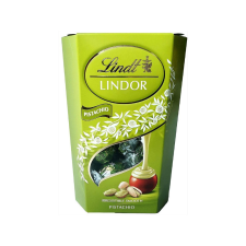 Lindor tejcsokoládé golyók pisztácia - 200g csokoládé és édesség