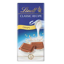 Lindt Classic Milk táblás tejcsokoládé Crispy - 100 g csokoládé és édesség
