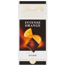 Lindt Étcsokoládé táblás LINDT Excellence 70%-os kakaótartalom narancsos 100g alapvető élelmiszer