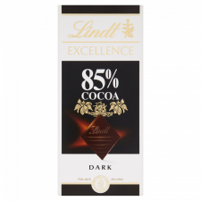 Lindt Excellence extra keserű csokoládé 85% 100 g csokoládé és édesség